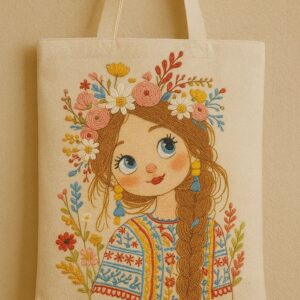 Handmade Artisan Jute Tote Bag